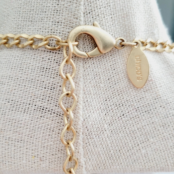 Chico's collar tassel bib necklace - Picture 6 of 7